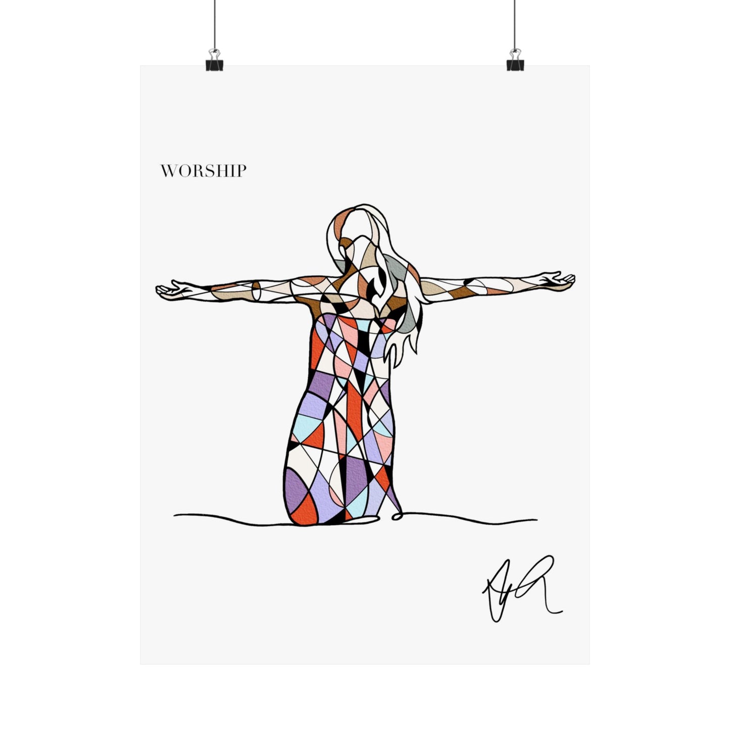 Worship Print
