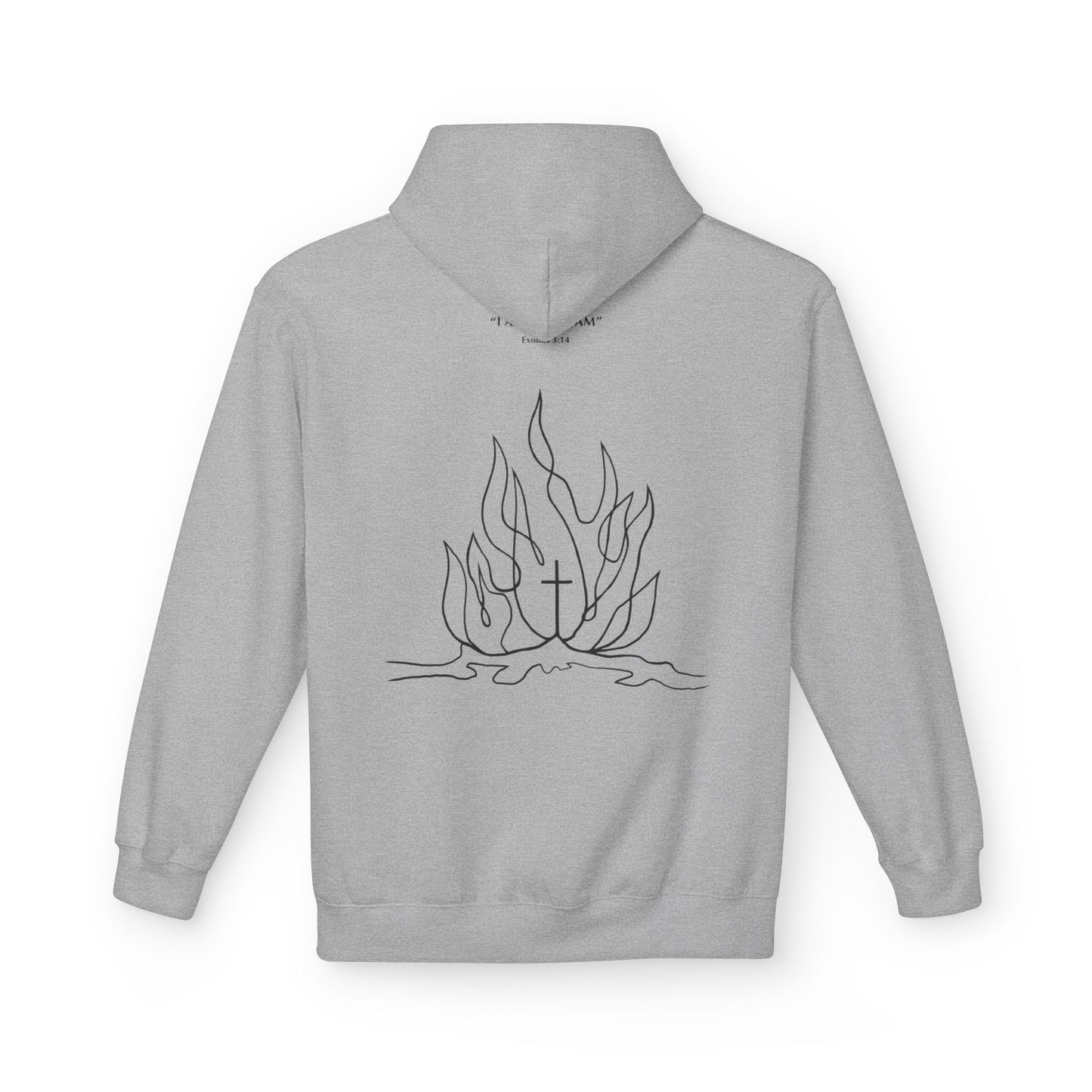 I Am Who I Am Fleece Unisex Hoodie