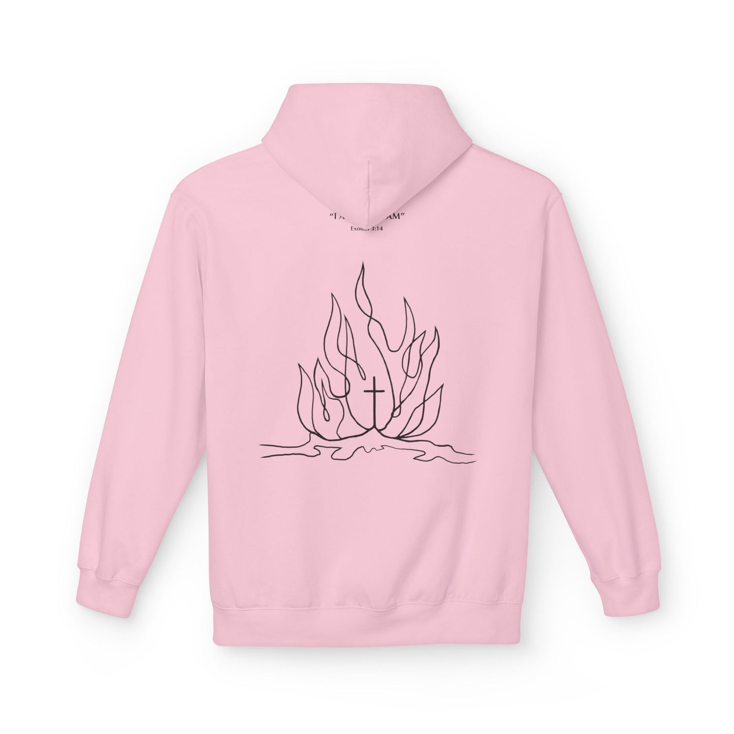 I Am Who I Am Fleece Unisex Hoodie
