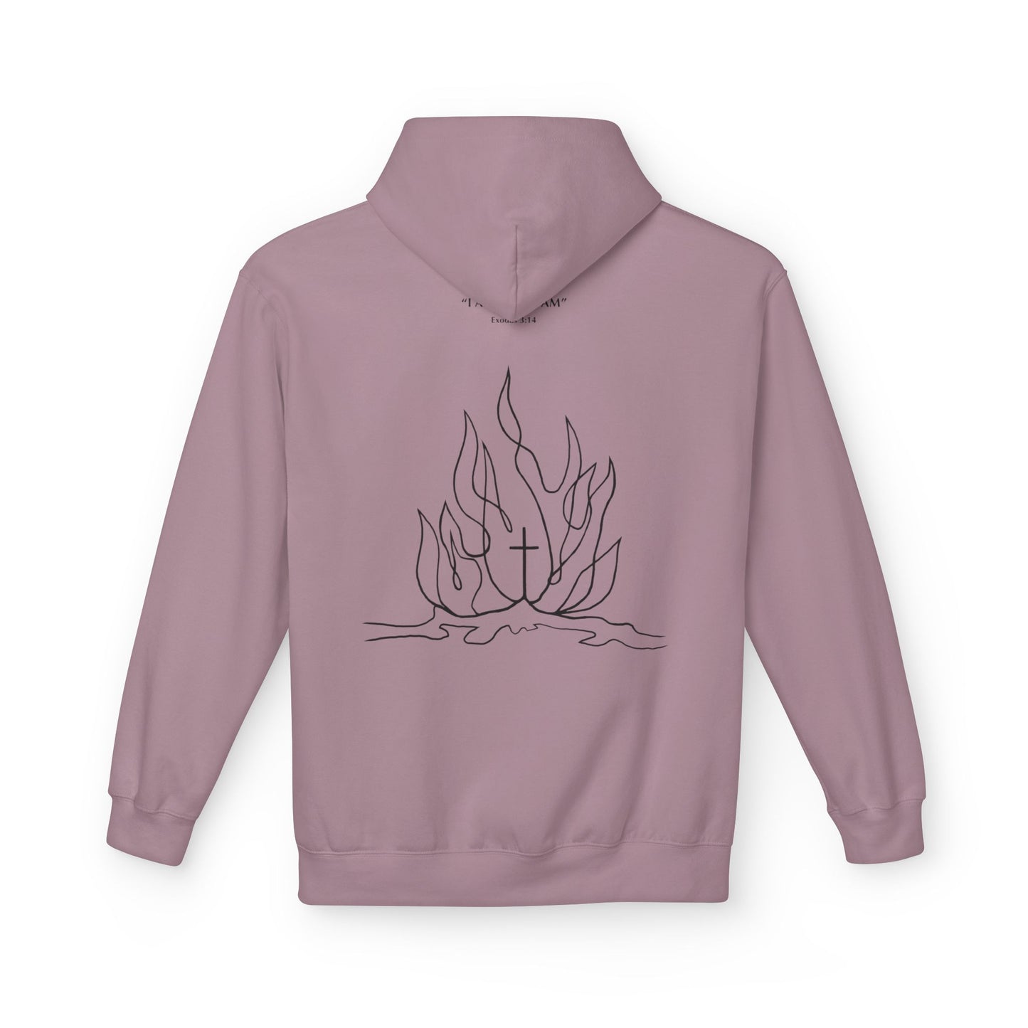 I Am Who I Am Fleece Unisex Hoodie