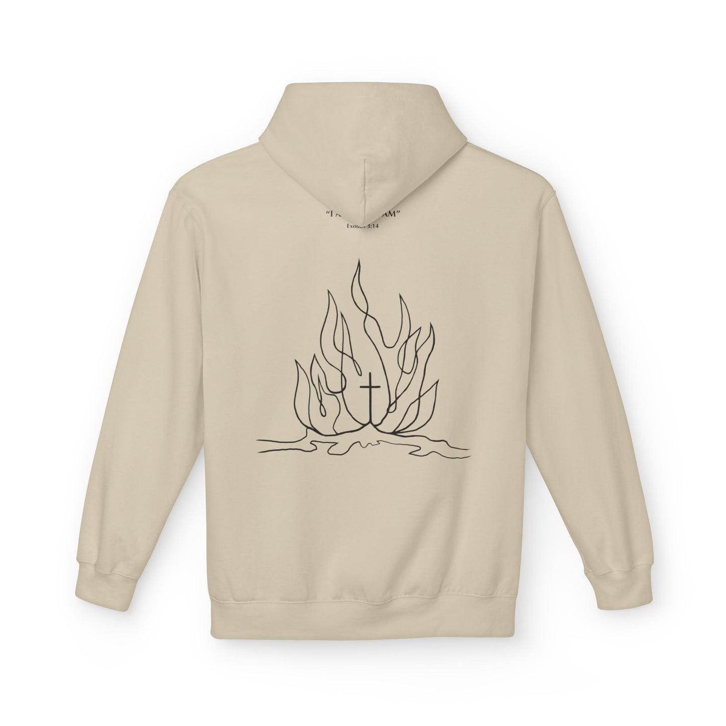 I Am Who I Am Fleece Unisex Hoodie