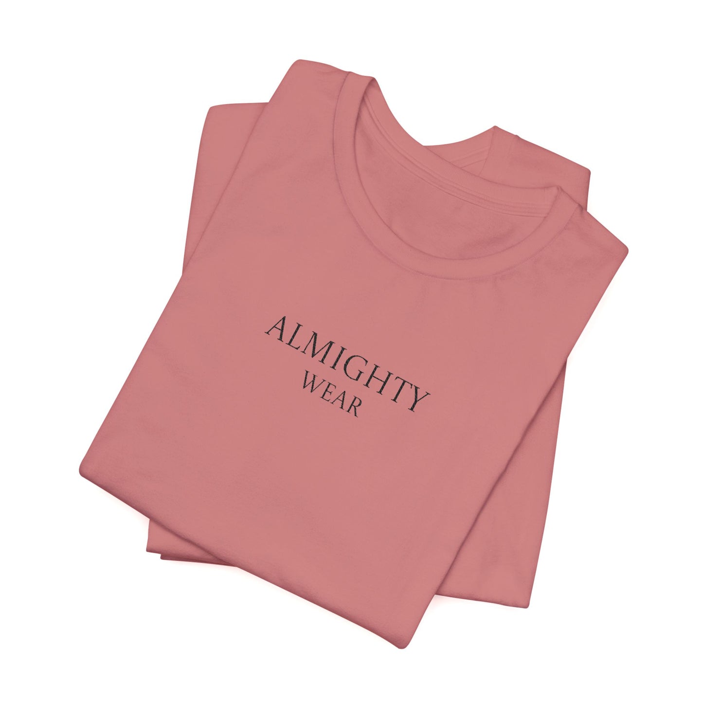 Embroidered Unisex T-Shirt