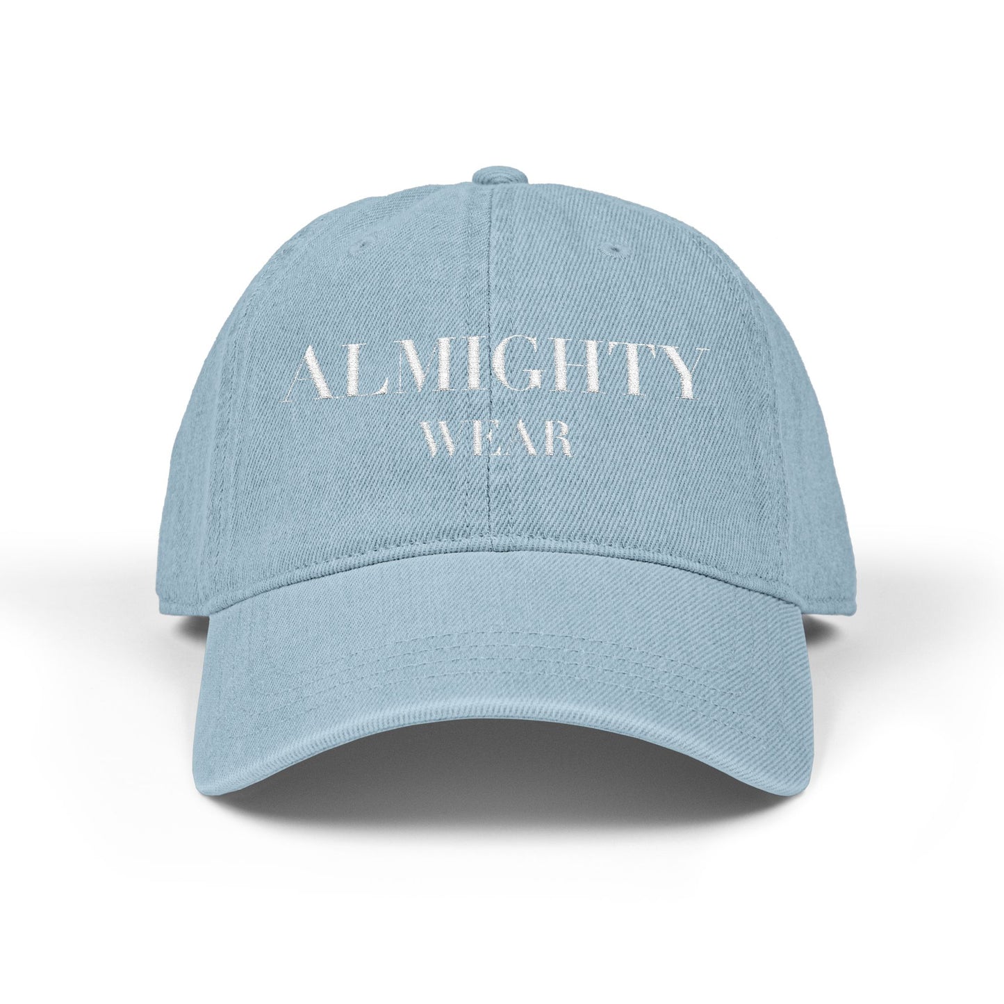 Almighty Wear Embroidered Denim Hat