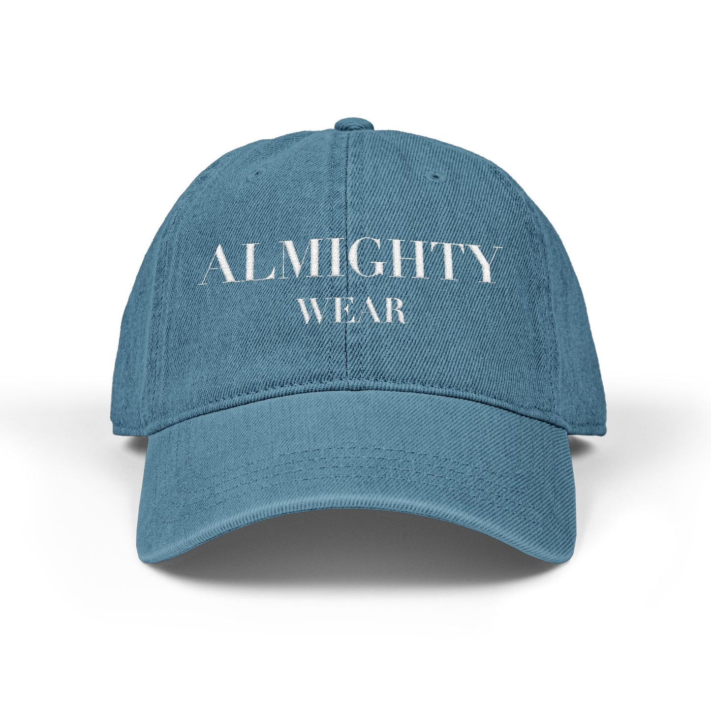 Almighty Wear Embroidered Denim Hat